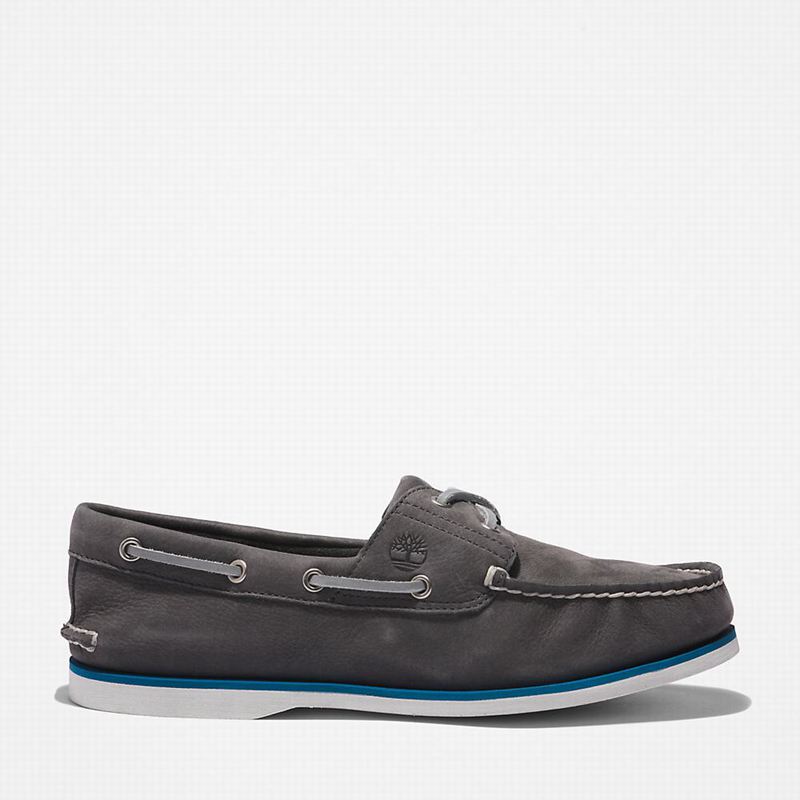 Timberland 2-Eye Classic Boat Shoes Grey | 36833327