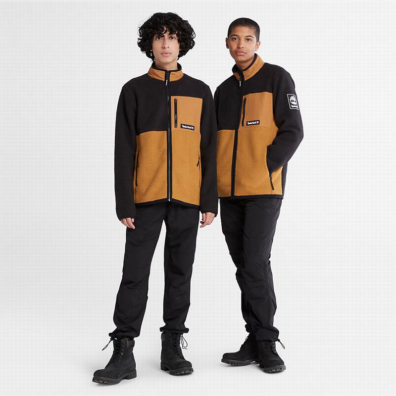 Timberland All Gender Outdoor Archive Fleece Jackets Black | 17575225