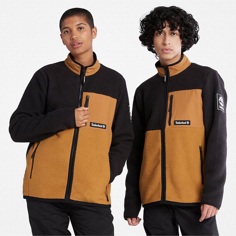 Timberland All Gender Outdoor Archive Fleece Jackets Black | 17575225
