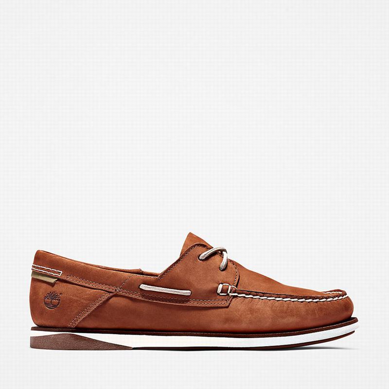 Timberland Atlantis Break Boat Shoes Brown | 61985579