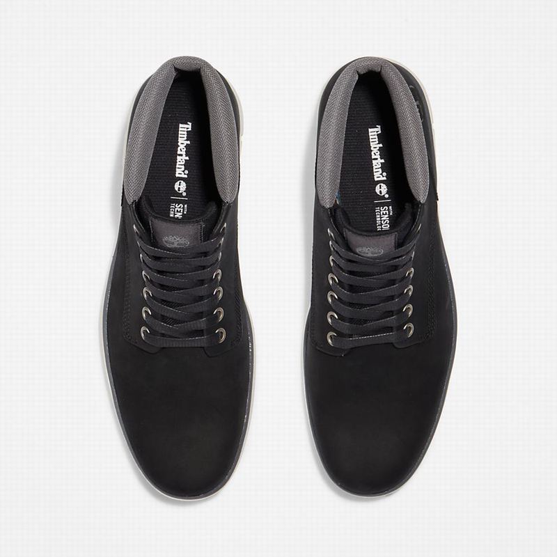 Timberland Bradstreet Chukka Boots Black | 58893808