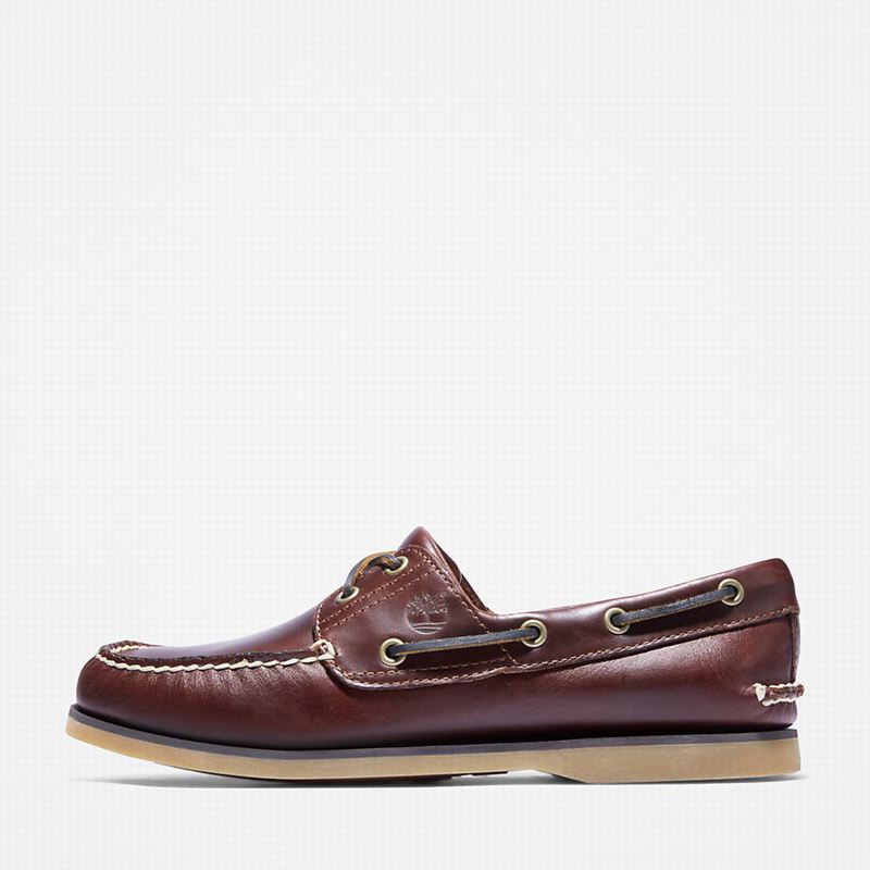 Timberland Classic Boat Shoes Brown | 33733326