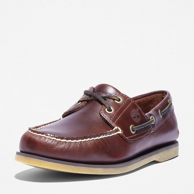 Timberland Classic Boat Shoes Brown | 33733326
