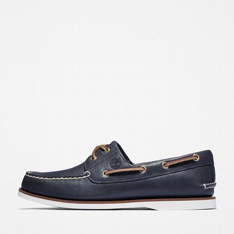 Timberland Classic Boat Shoes Navy | 82544771
