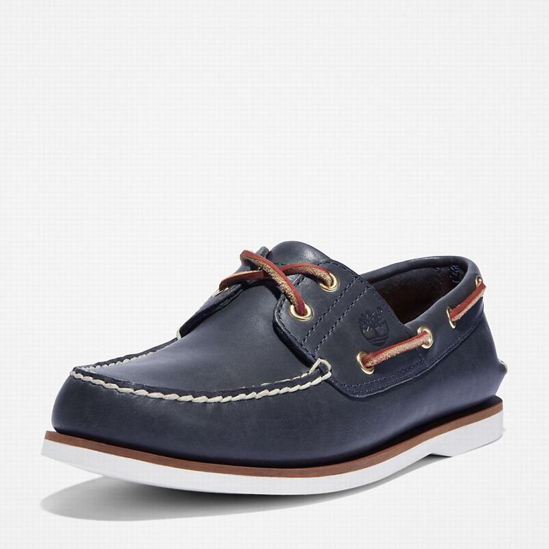 Timberland Classic Boat Shoes Navy | 82544771
