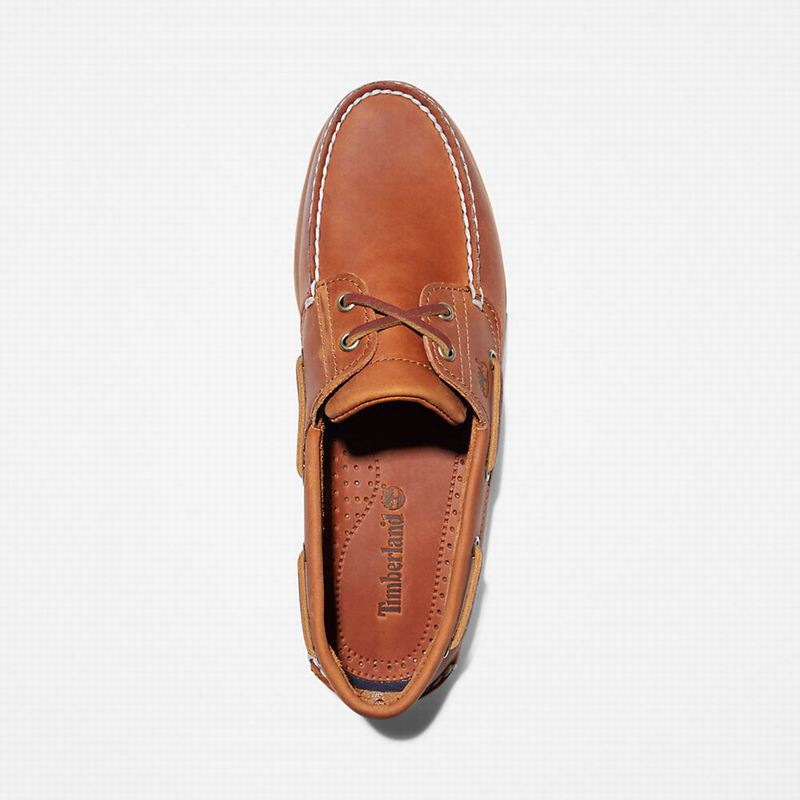 Timberland Classic Boat Shoes Orange | 22238295