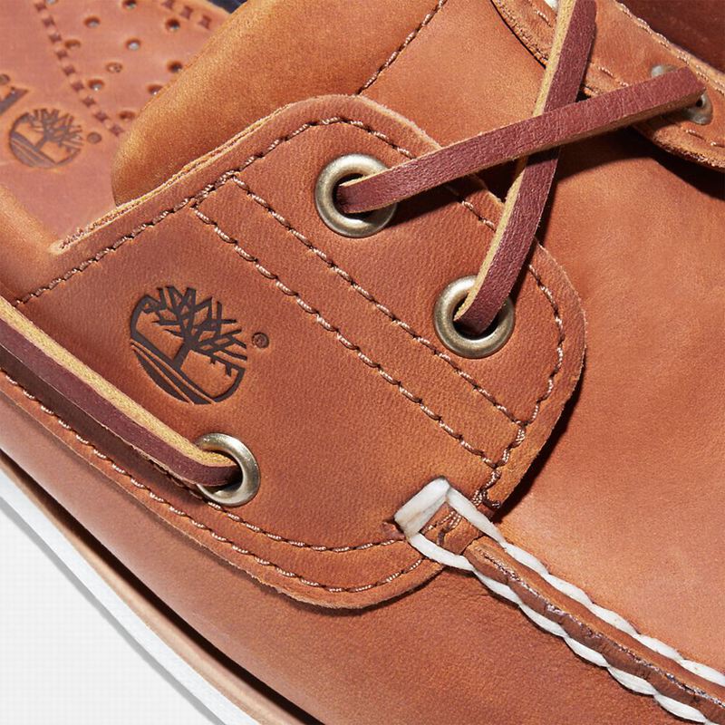 Timberland Classic Boat Shoes Orange | 22238295