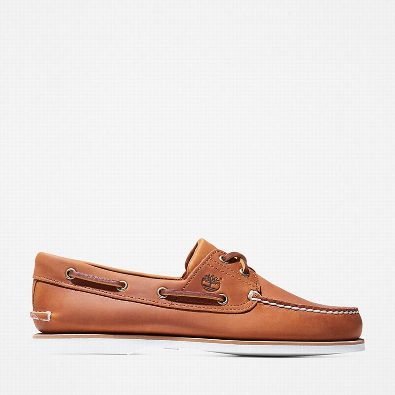 Timberland Classic Boat Shoes Orange | 22238295