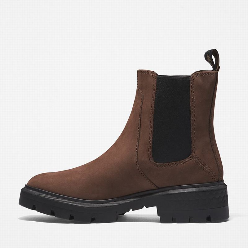 Timberland Cortina Valley Chelsea Boots Brown | 90288415