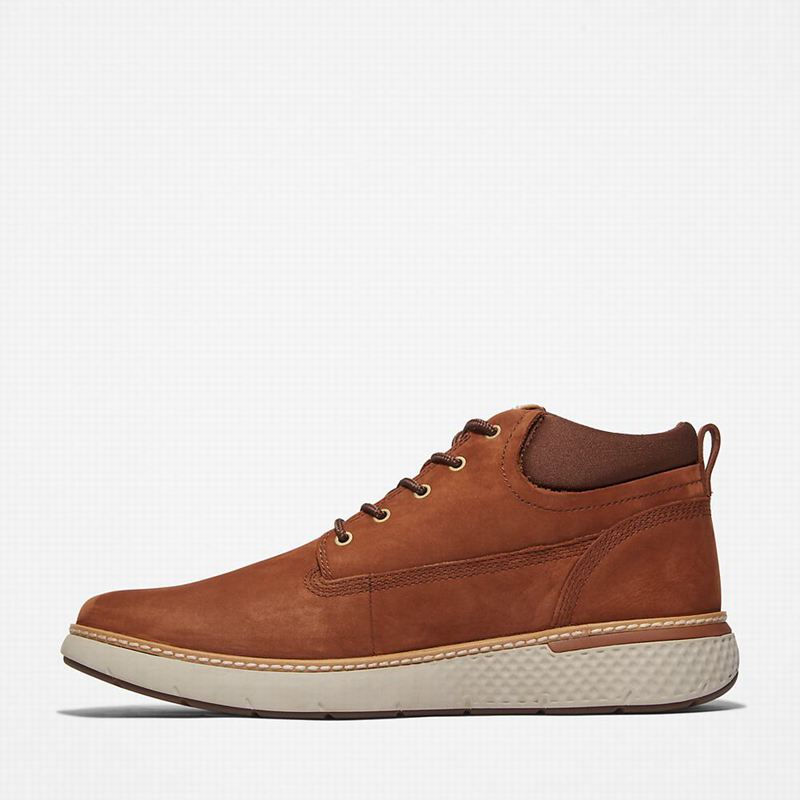 Timberland Cross Mark Chukka Boots Brown | 4869918