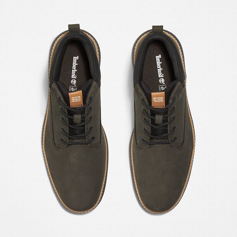 Timberland Cross Mark Chukka Boots Olive | 4963400
