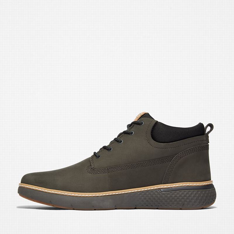 Timberland Cross Mark Chukka Boots Olive | 4963400