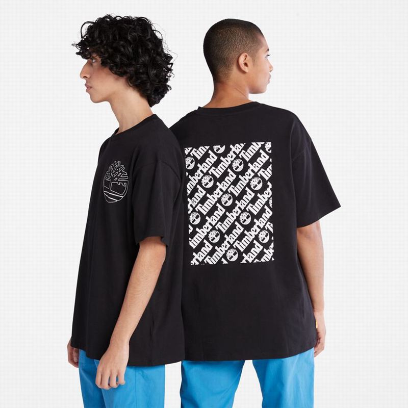 Timberland Dunstan River LS T-Shirts Black | 52411987