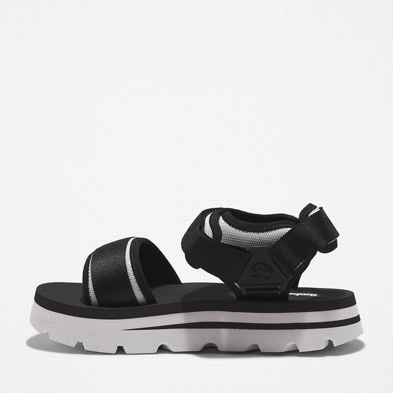 Timberland Euro Swift Ankle-Strap Sandals Black | 24483327