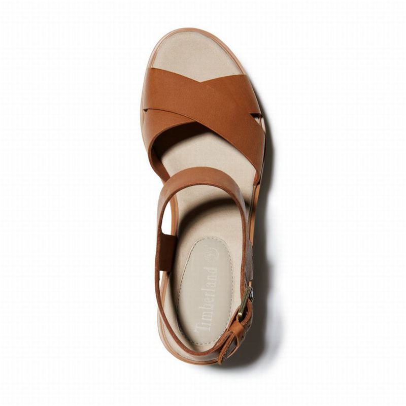 Timberland Koralyn Wedge Wedge Sandals Brown | 80393999