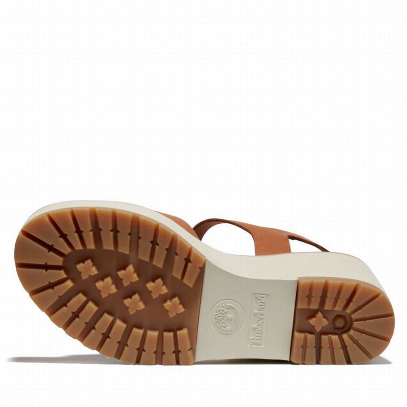 Timberland Koralyn Wedge Wedge Sandals Brown | 80393999