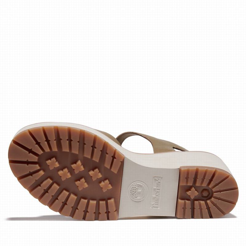 Timberland Koralyn Wedge Wedge Sandals Brown | 89596535