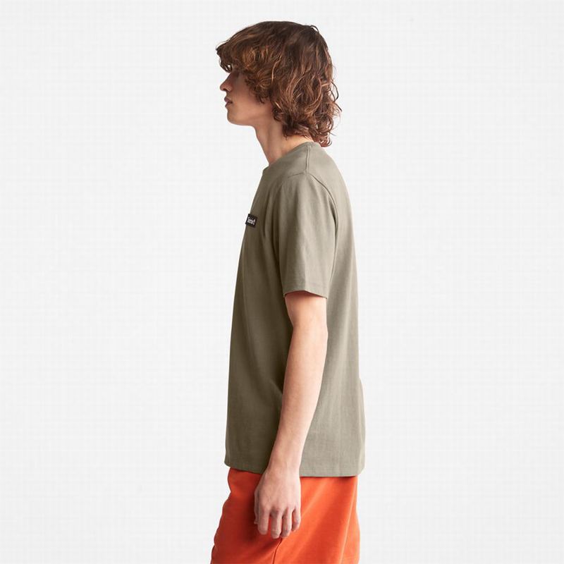 Timberland Logo T-Shirts Grey | 80333593