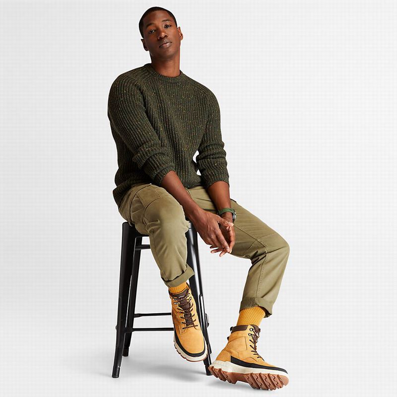 Timberland Naps Yarn Sweaters Olive | 32895872