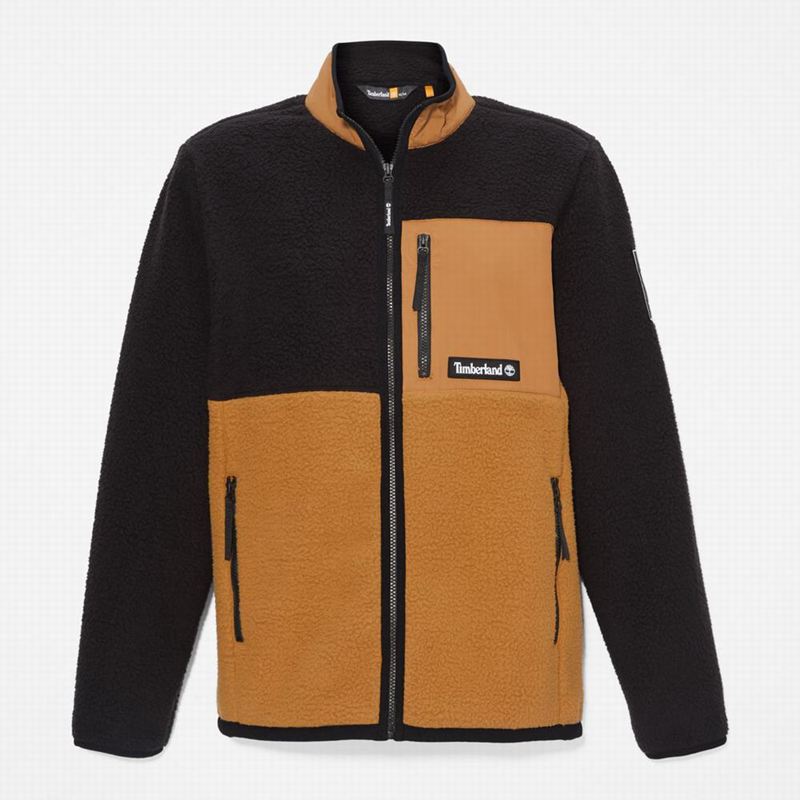 Timberland Outdoor Archive High-Pile Fleece Jackets Black | 75118064
