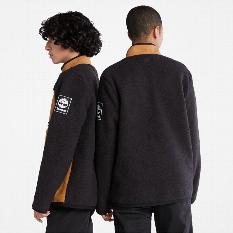 Timberland Outdoor Archive High-Pile Fleece Jackets Black | 75118064