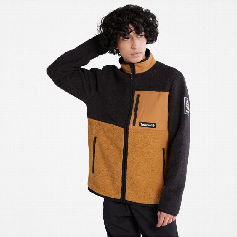 Timberland Outdoor Archive High-Pile Fleece Jackets Black | 75118064