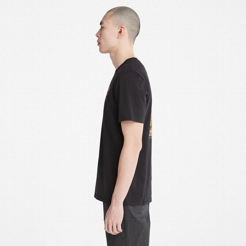 Timberland PRO Base Plate Wicking T-Shirts Black | 53787740