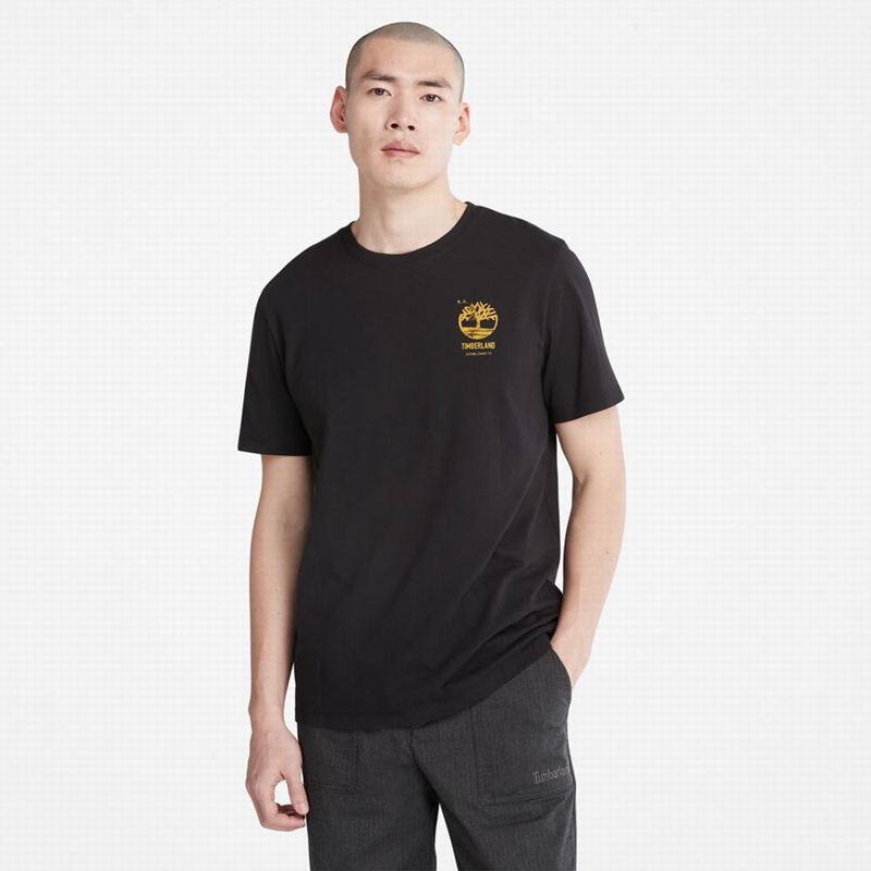 Timberland PRO Base Plate Wicking T-Shirts Black | 53787740