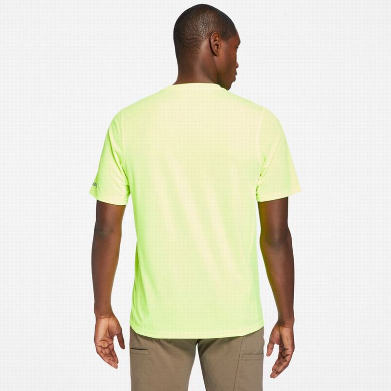 Timberland PRO Cotton Core Logo T-Shirts Yellow | 71506206