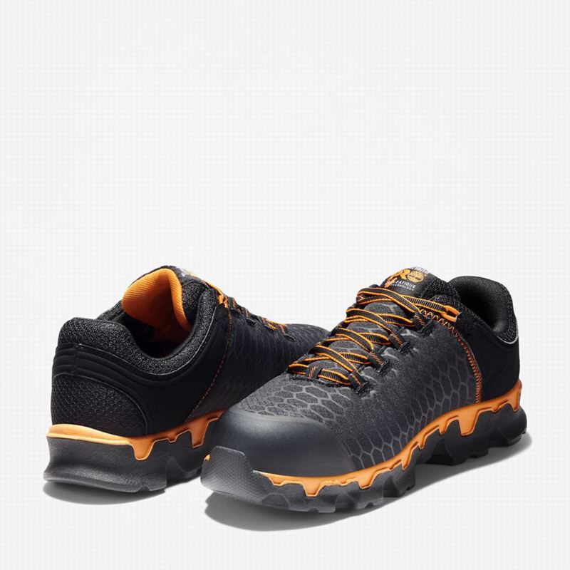 Timberland PRO Powertrain Sport Alloy Toe Work Shoes Black | 78085169