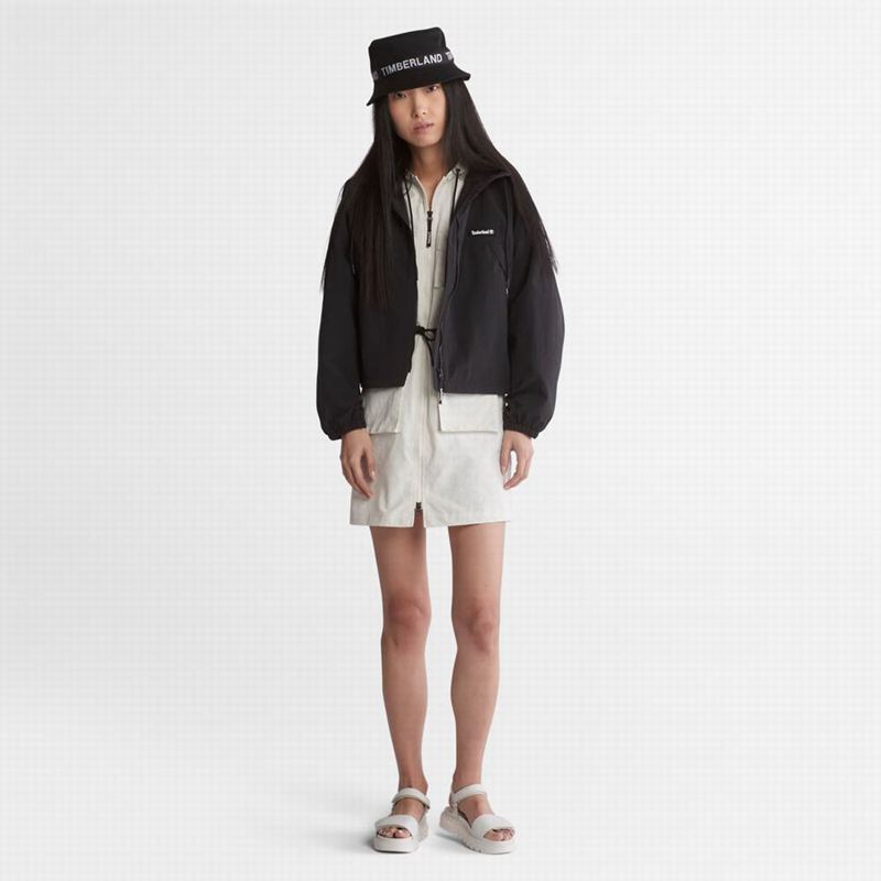 Timberland Progressive Utility Hoodie Dress White | 27938079