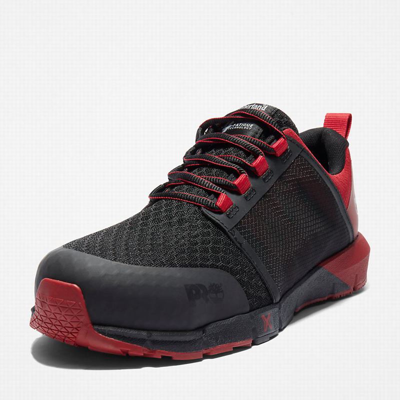 Timberland Radius Alloy-Toe Work Shoes Black | 4057309