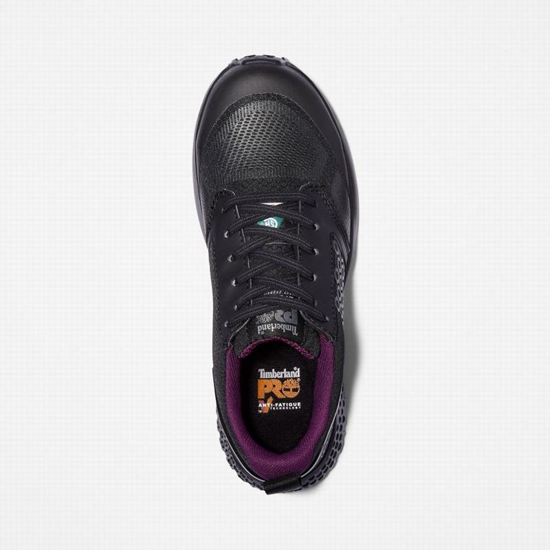 Timberland Reaxion Composite Toe Work Shoes Black | 4981247