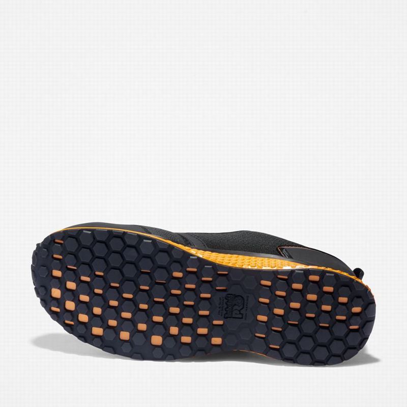 Timberland Reaxion Composite Toe Work Shoes Black | 95445664
