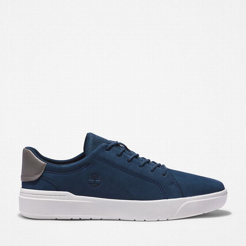 Timberland Seneca Bay Leather Sneakers Blue | 93357722