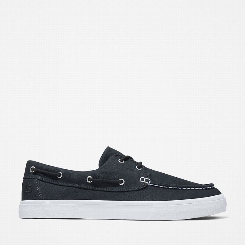 Timberland Union Wharf 2.0 EK+ Boat Shoes Black | 12985373
