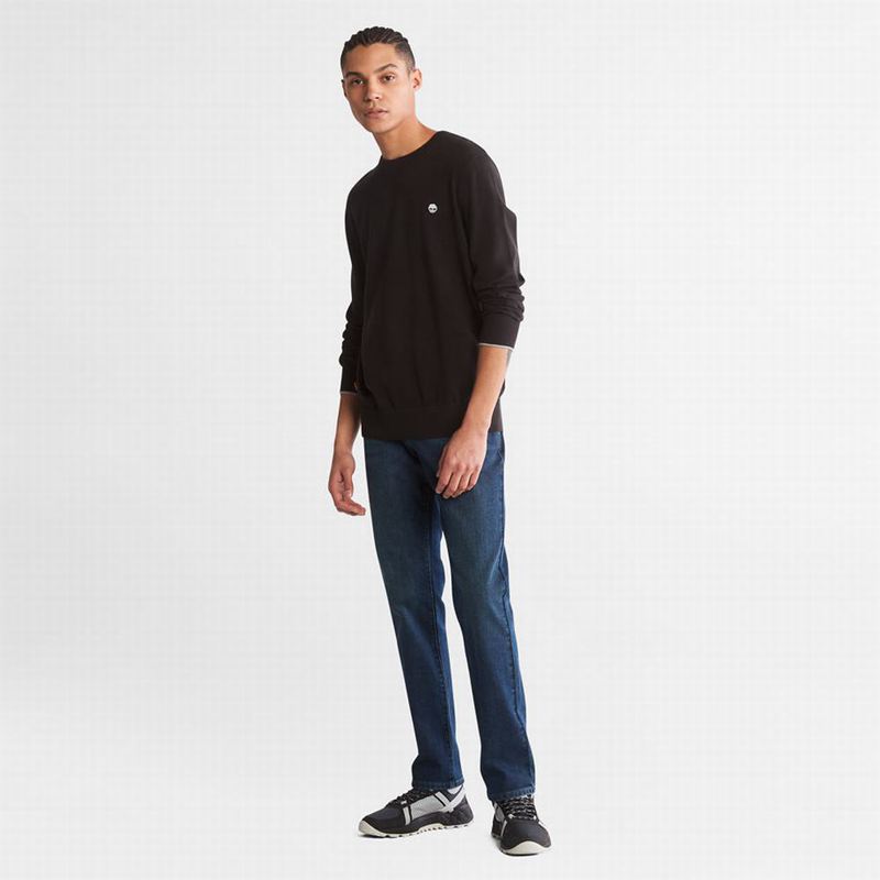 Timberland Williams River Organic Cotton Sweaters Black | 81691168