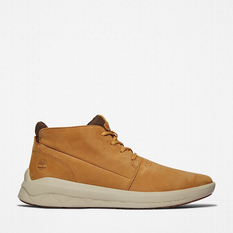 Timberland Bradstreet Ultra Chukka Boots Yellow | 23436386