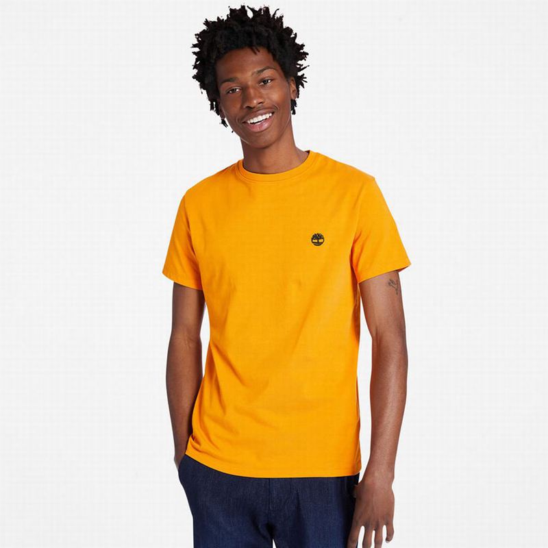 Timberland Classic Crew T-Shirts Orange | 33266532