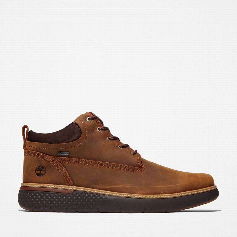 Timberland Cross Mark Gore-Tex Chukka Boots Brown | 53257751