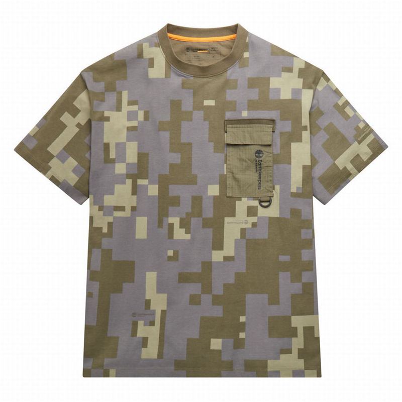 Timberland Dunstan River T-Shirts Camo | 61079311