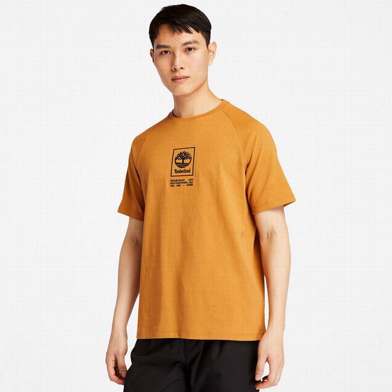 Timberland Earthkeepers by Raeburn Archive Globe T-Shirts Yellow | 65269434