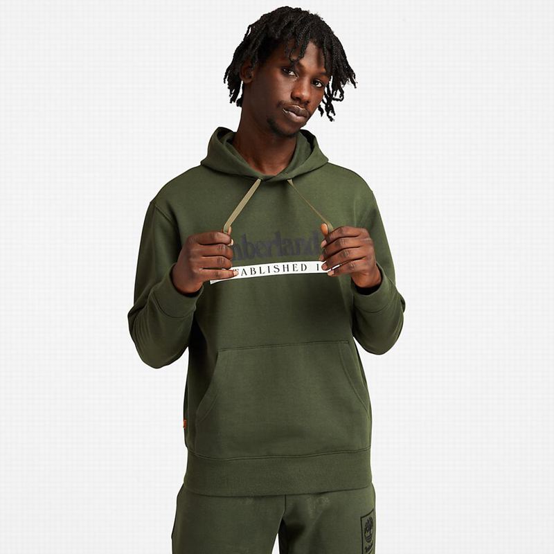Timberland Established 1973 Hoodie Olive | 91017317