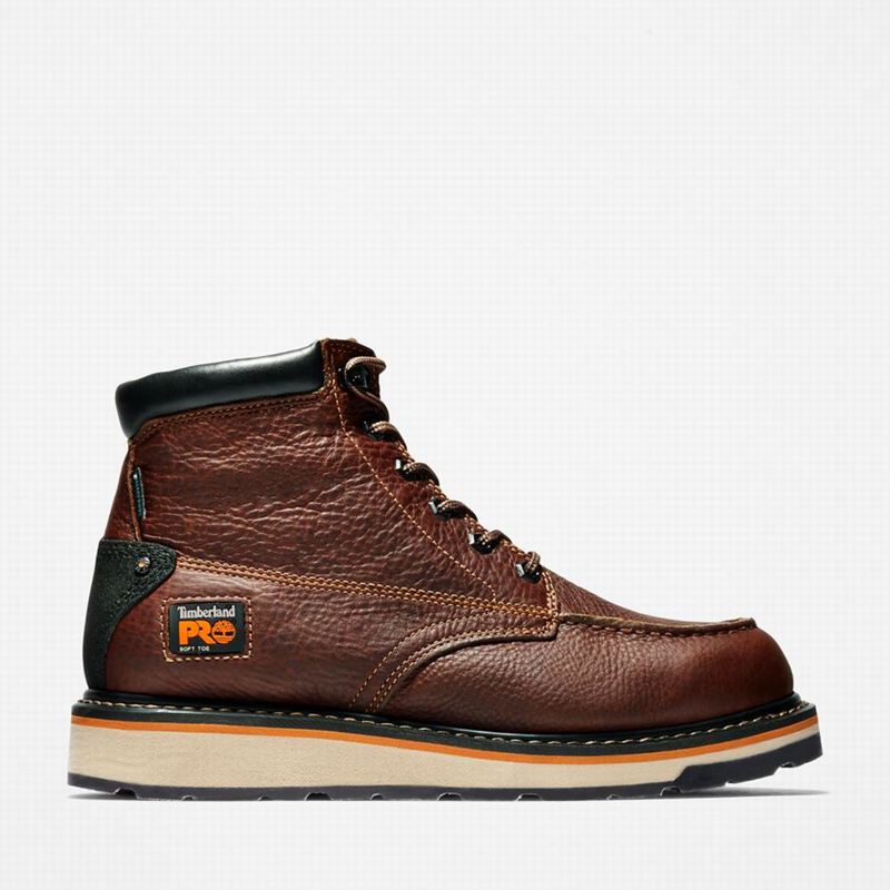 Timberland Gridworks 6" Waterproof Work Boots Brown | 57038154