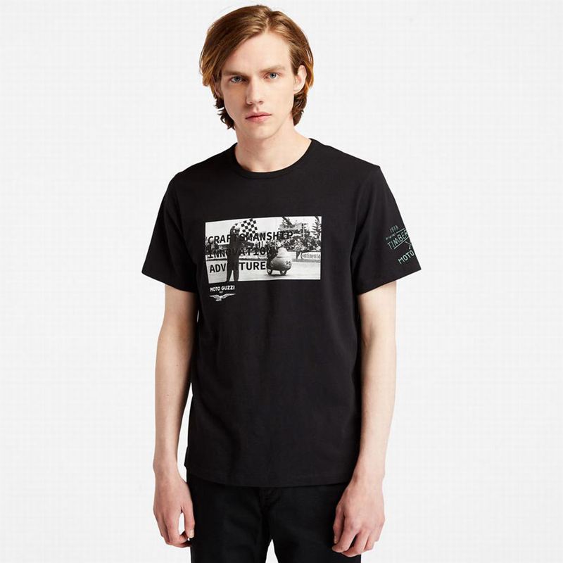 Timberland Heavyweight T-Shirts Black | 24358725