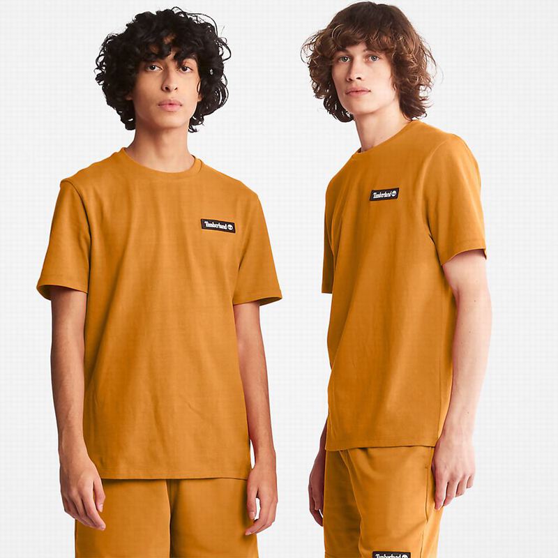 Timberland Heavyweight T-Shirts Orange | 41066708
