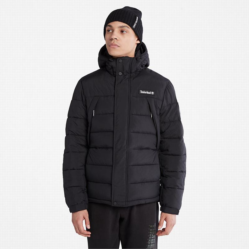 Timberland Insulated Overshirt Puffer Jackets Black | 97118716