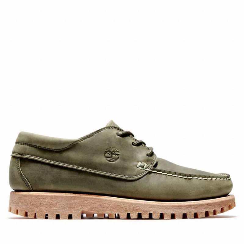 Timberland Jackson's Landing Boat Shoes Olive | 84859190