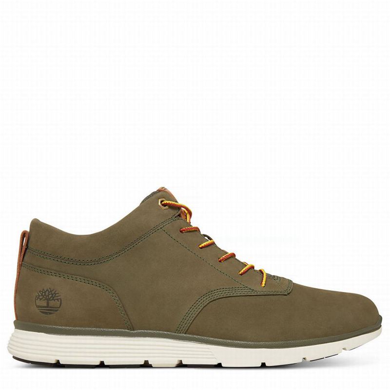 Timberland Killington Half Cab Chukka Boots Olive | 27063434