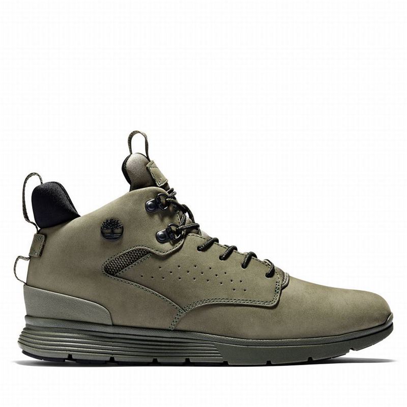 Timberland Killington Mid Hiking Shoes Olive | 12473042